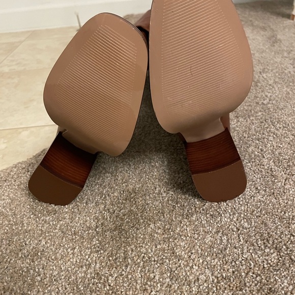 Steve Madden Sierra Tan Leather Heeled Boots Size 6.5 M - Picture 11 of 13